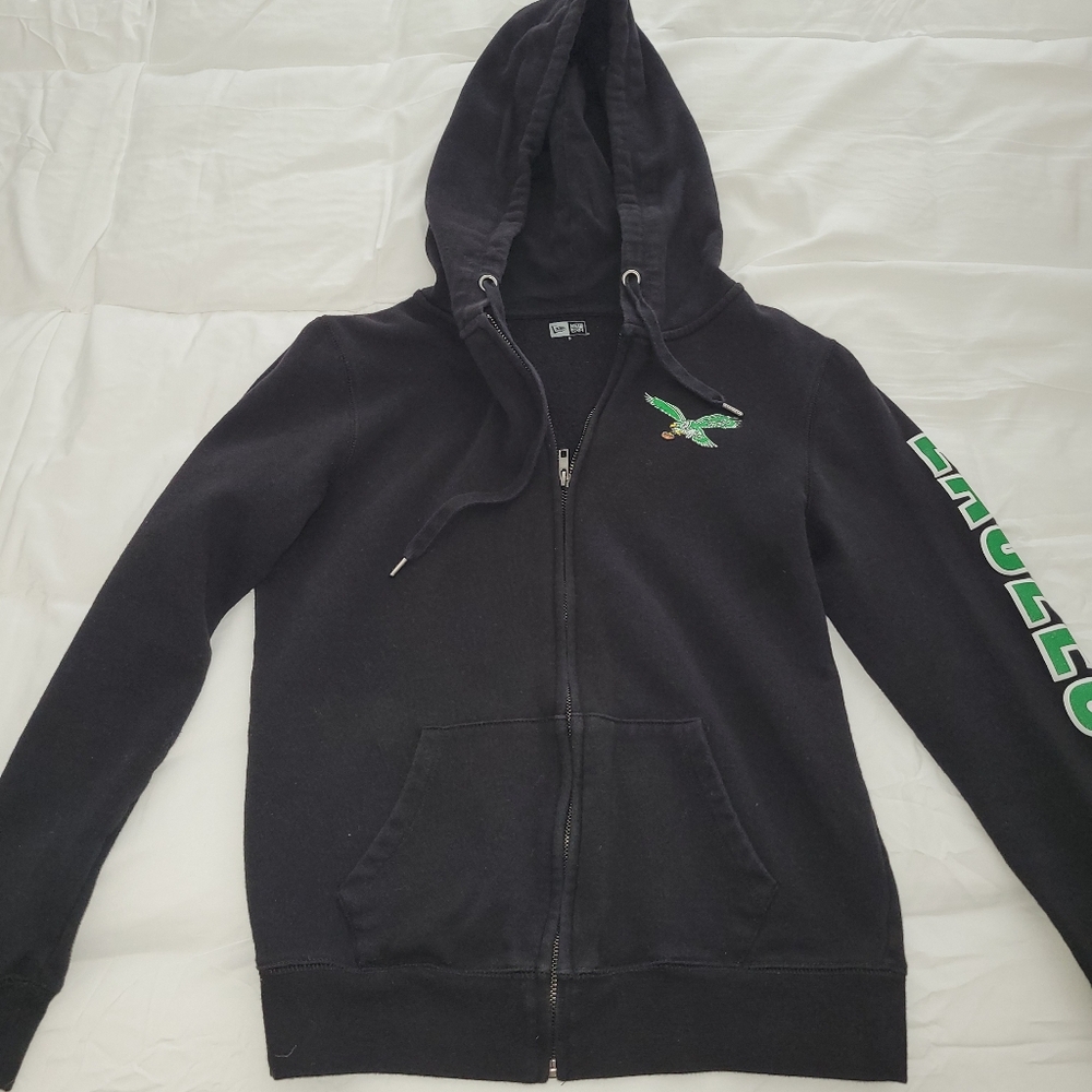 New Era Philadelphia Eagles zip up hoodie sweatshirt